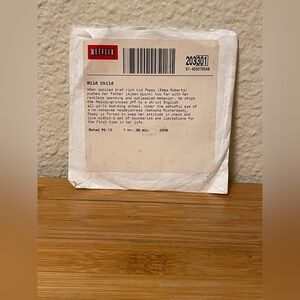 Netflix Vintage Movie Sleeve (dvd‎ included)
